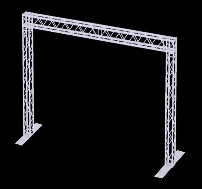 ProX XTP-PGP1 Goal Post 10×20 Exhibition Module Finish Line Stand Truss Package Sale