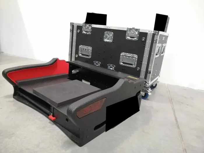 ProX XZF-AH-C2500 D 2U Hydraulic Lift Case for Allen and Heath DLive C2500 Console by ZCase Custom Order