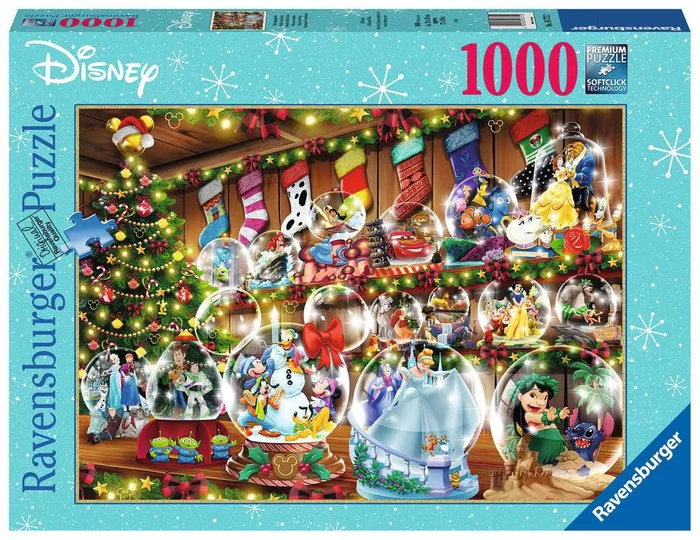 Puzzle – Disney Christmas Snow Globe (1000pc)