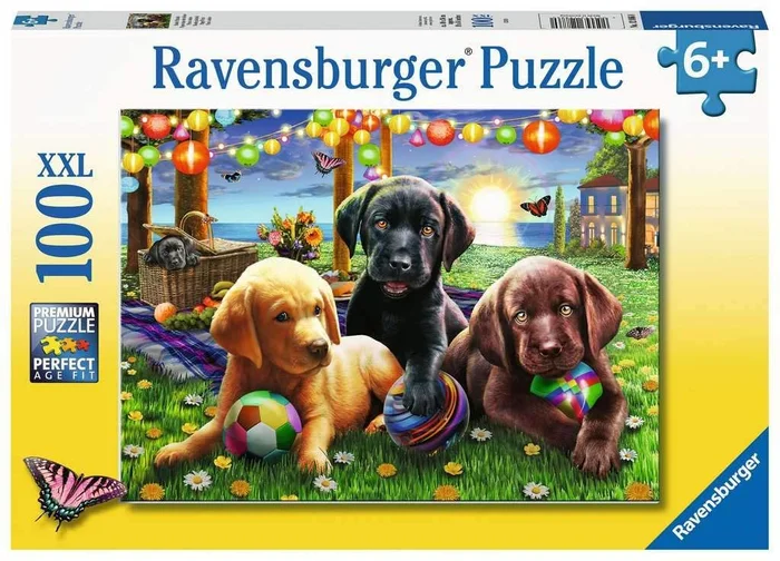 Puzzle – Puppy Picnic (100pc XXL)