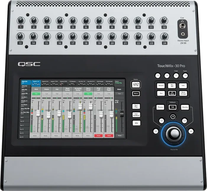 QSC TouchMix-30 Pro 32 Channel Compact Digital Mixer