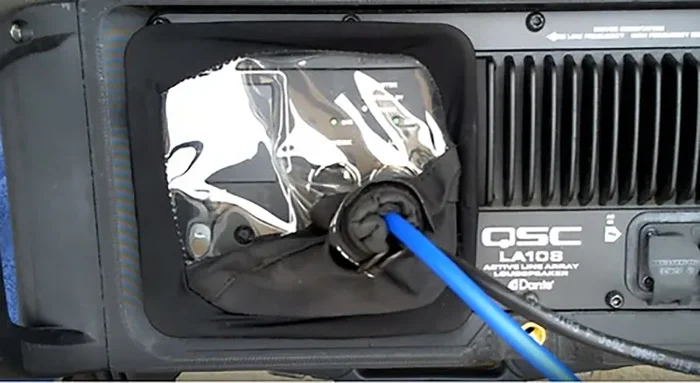 QSC TWS-IO, Temporary Weather Shield for I/O Section Only