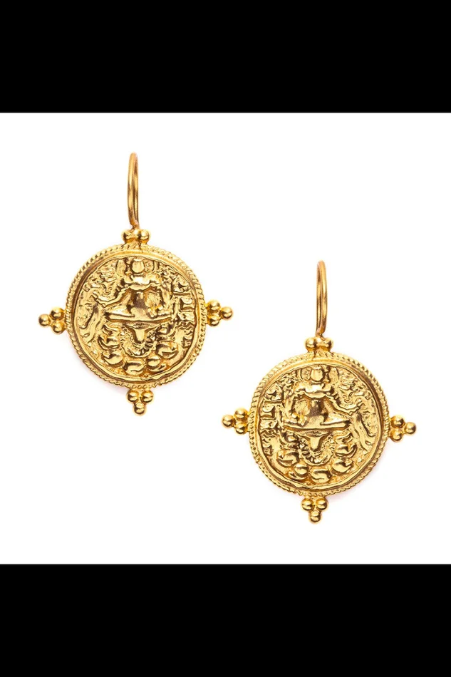 QUATRO COIN EARRINGS