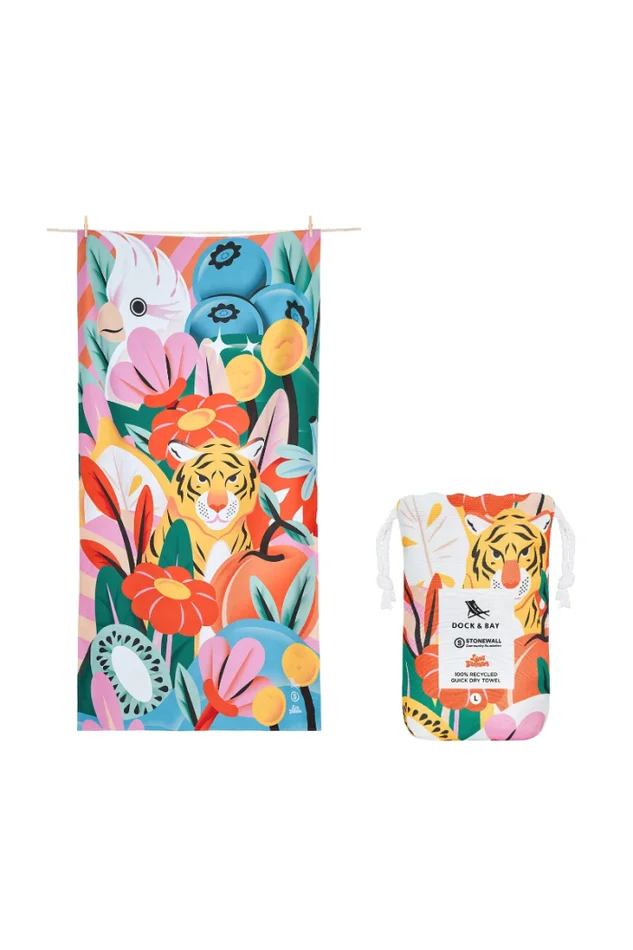 QUICK DRY TOWEL-TROPIC LIKE IT’S HOT/XL