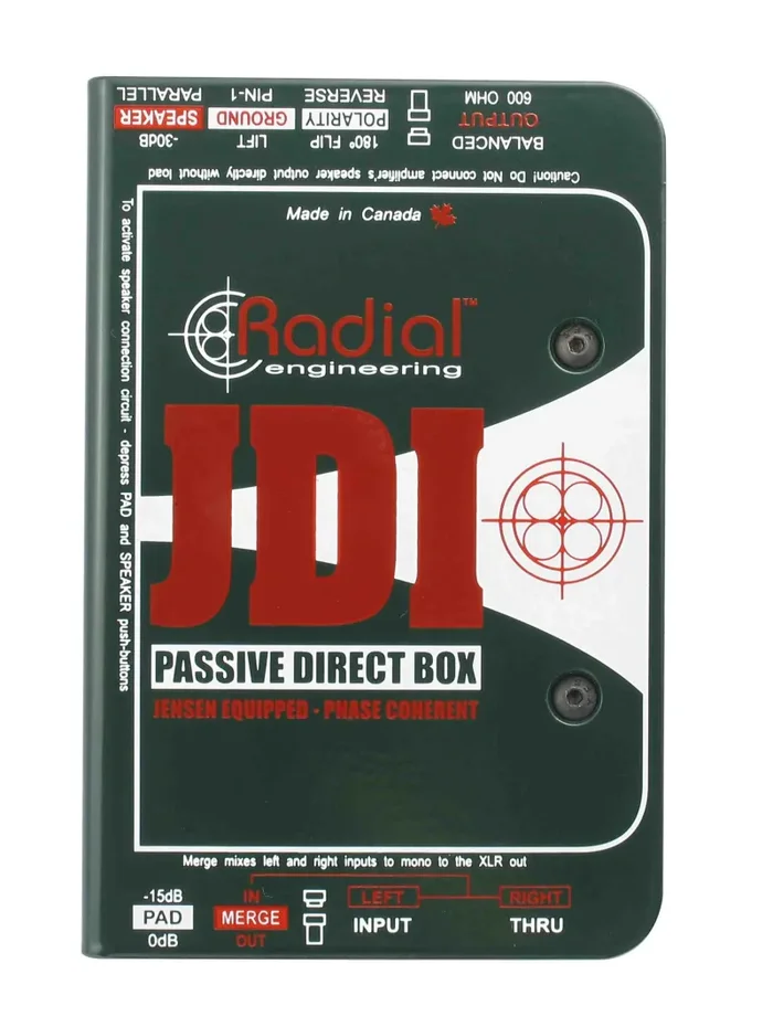 Radial Engineering JDI Premium Passive Direct Box
