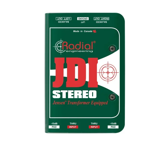 Radial Engineering JDI Stereo, 2-Channel Passive Direct Box