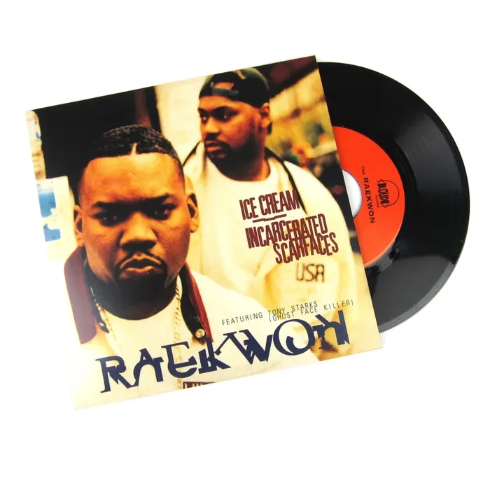 Raekwon: Ice Cream / Incarcerated Scarfaces Vinyl 7″