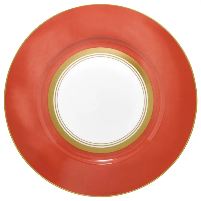 Raynaud Cristobal Coral Wide Band American Dinner Plate