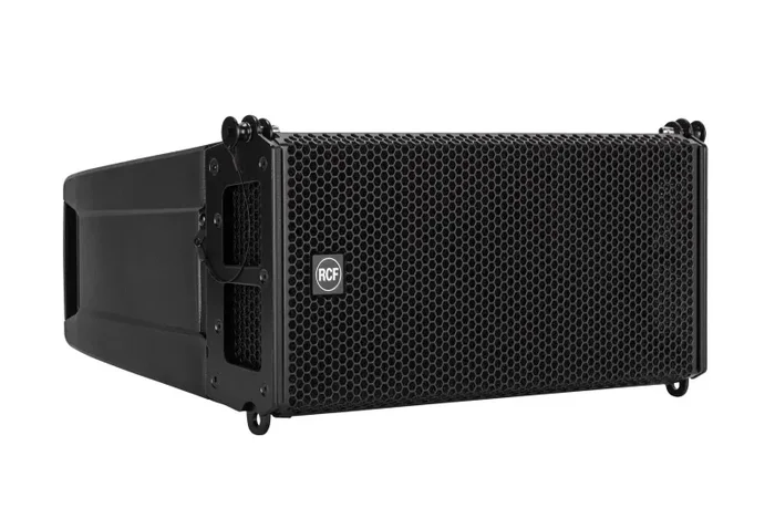 RCF HDL6-A, 1400W Dual 6″ Active Line Array Module – Black