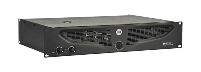 RCF IPS-3700 2 x 1500-Watt Class H Professional Power Amplifier