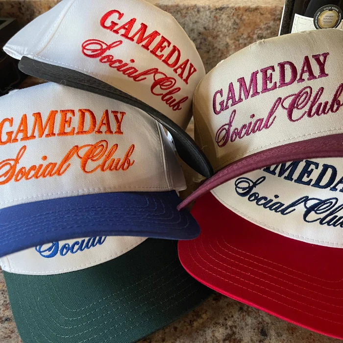 Red/White Gameday Social Club Classic Trucker Hat