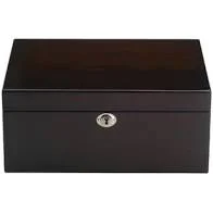 Reed & Barton Modern Lines Espresso Jewelry Box
