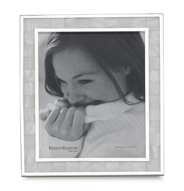 Reed & Barton Mother Of Pearl 8*10 Frame