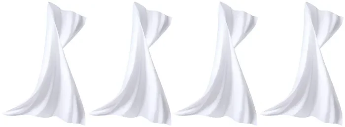 REPLACEMENT SCRIM Novorpro DJS2SCRIMWHT, Set Of Four Black Stage Light Spare Scrim