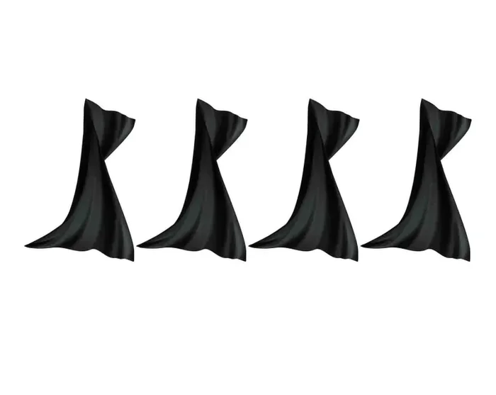 REPLACEMENT SCRIMS B-Stock: Novopro DJS2SCRIMBLK, Stage Light Spare Scrim Set Sale