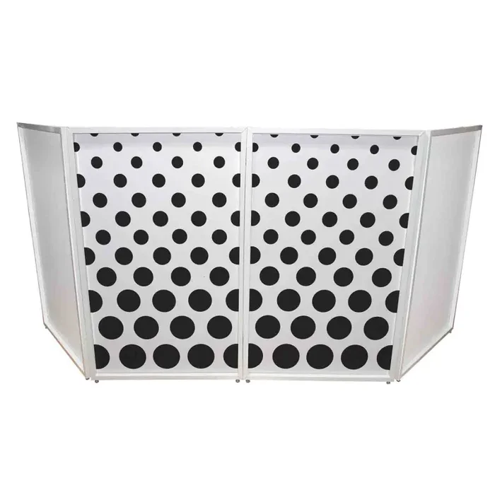REPLACEMENT SCRIMS ProX XF-SDOTSX2 Set of Two Polka Dots Facade Enhancement Scrims – Black Dots on White