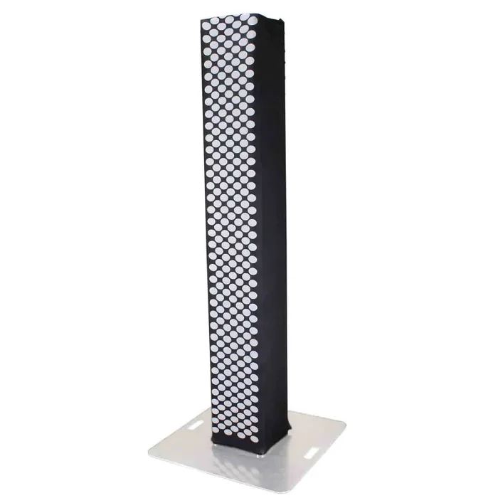 REPLACEMENT SCRIMS ProX XTC-SQ656DOT-B Set of Two 2 Meter Lycra Cover Scrim Sleeve, Decorative Dot Pattern for 12In. Square Truss Segment