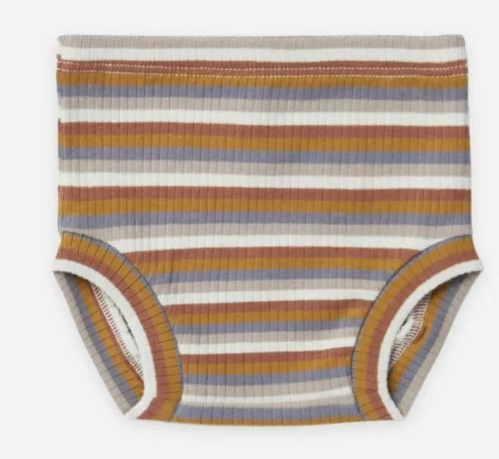 Ribbed Bloomers – Multi Stripe