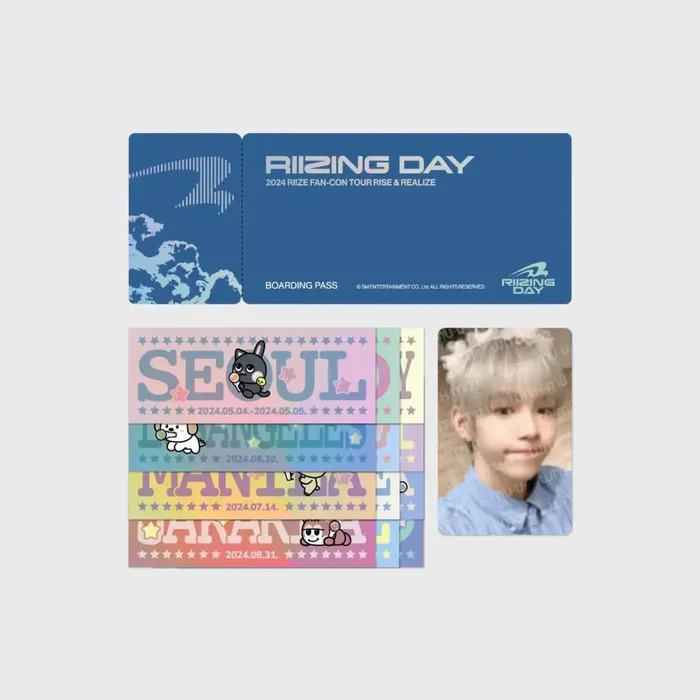 RIIZE -[2024 RIIZE Fan Con Riizing Day Finale] Official MD Merch
