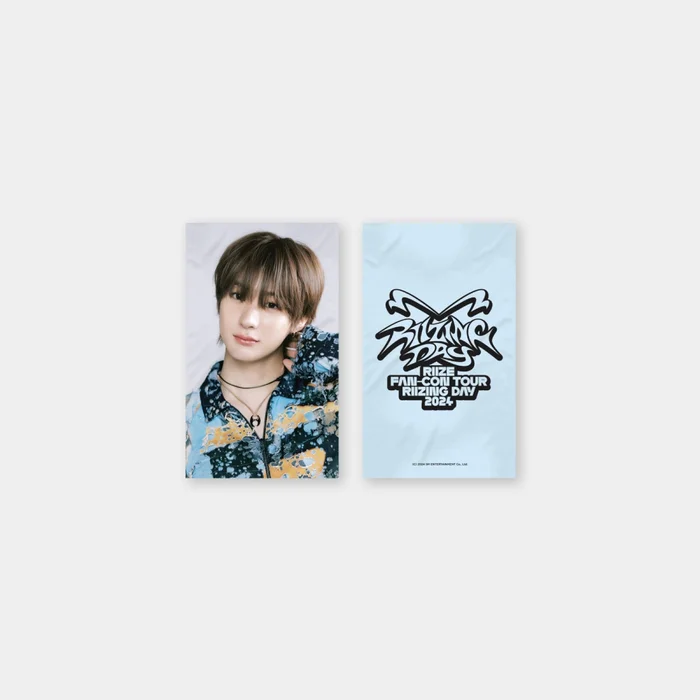 RIIZE – 01 SLOGAN / 2024 RIIZE FAN-CON [RIIZING DAY] OFFICIAL MD (6 VERSIONS)