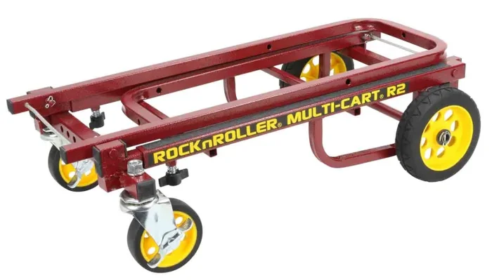 Rock N Roller R2RT-RD Micro 8-in-1 Equipment Multi Cart – Red