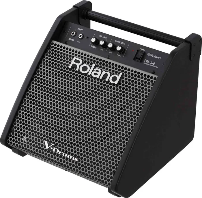Roland PM-100, 80-Watt Compact Electronic V-Drum Set Monitor/Speaker Discount