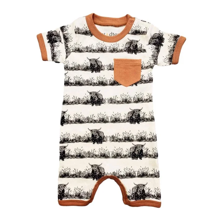 Romper (Short) – Highland Cattle