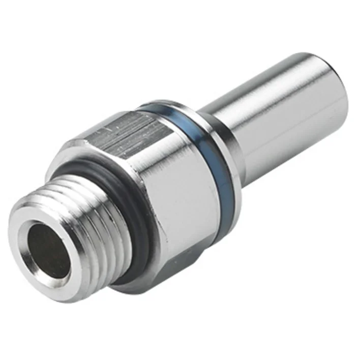 RPLQ4D46006BLU Rack and Panel Insert Straight Thread Port 3/8 SAE-06 Cool Blue