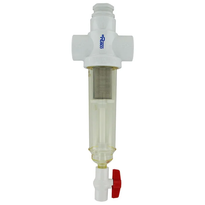 Rusco Chemically Resistant Sediment Trapper Filter Combo Style 1-1/2″ SS