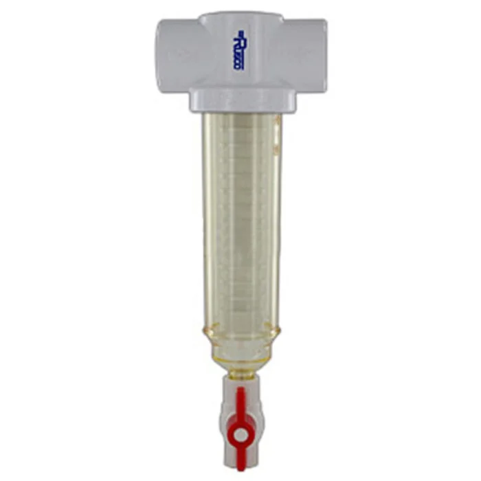 Rusco Chemically Resistant Spin Down Filter T Style 1-1/2″ PE