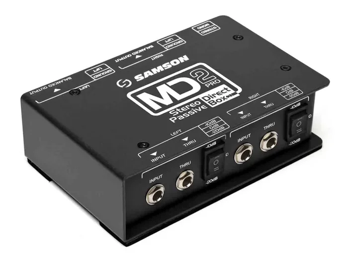 Samson MD2 Pro 2-Channel Passive Direct Box Hot on Sale