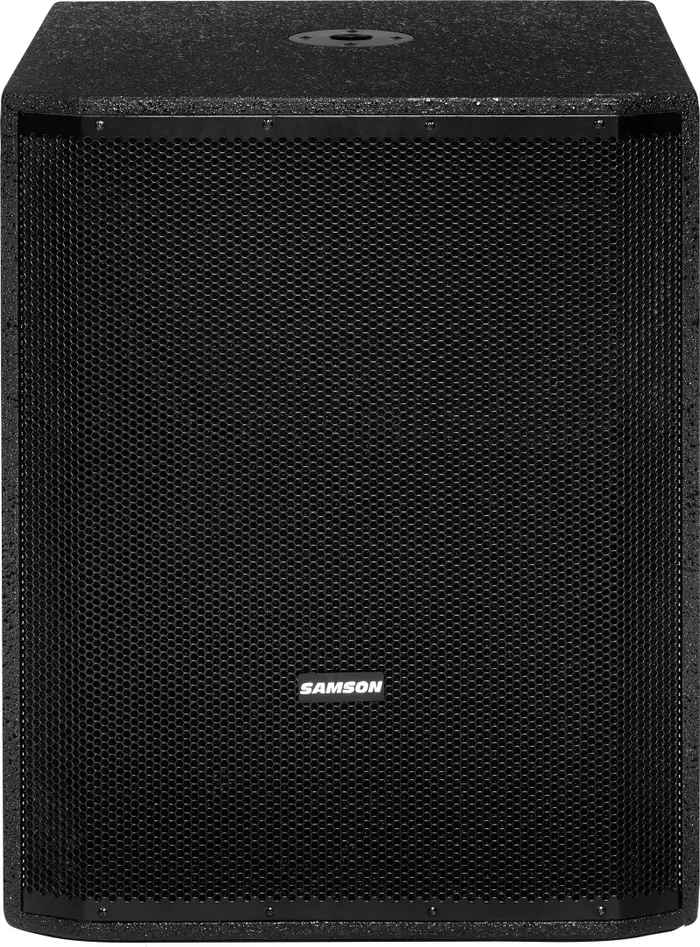 Samson RS1800A, 1000-Watt Active Subwoofer Speaker with 18-Inch Driver – Black