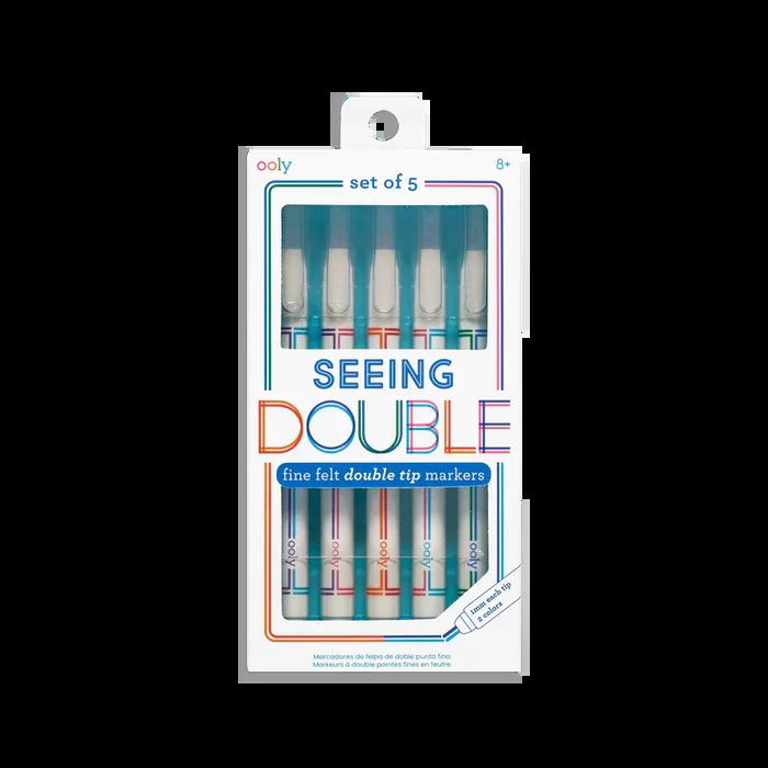Seeing Double – Double Tip Marker (Set of 5)