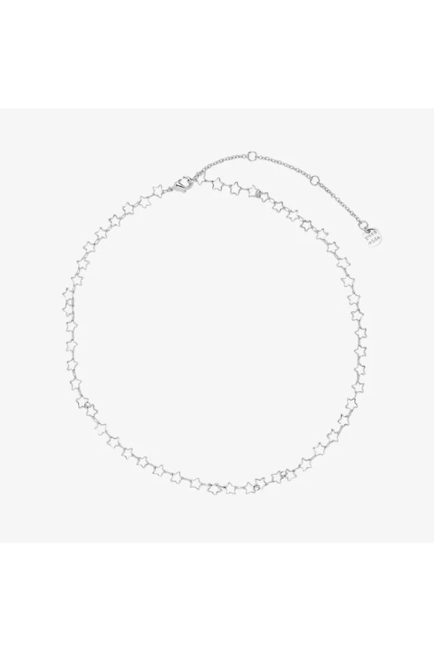 Seeing Stars Choker-Silver