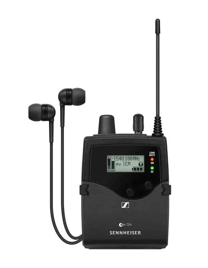 Sennheiser EK IEM G4-G, Wireless Bodypack In-Ear Monitor Receiver (G: 566 to 608 MHz)