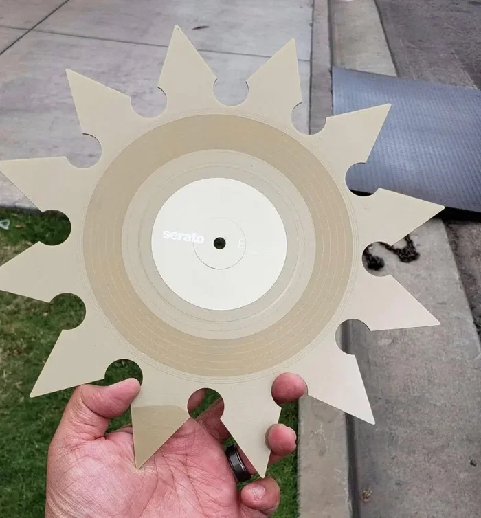 Serato 12-Inch Thud Rumble Weapons of Wax #2- One Ninja Control Vinyl, SCV-SP-063-W2 - Image 2