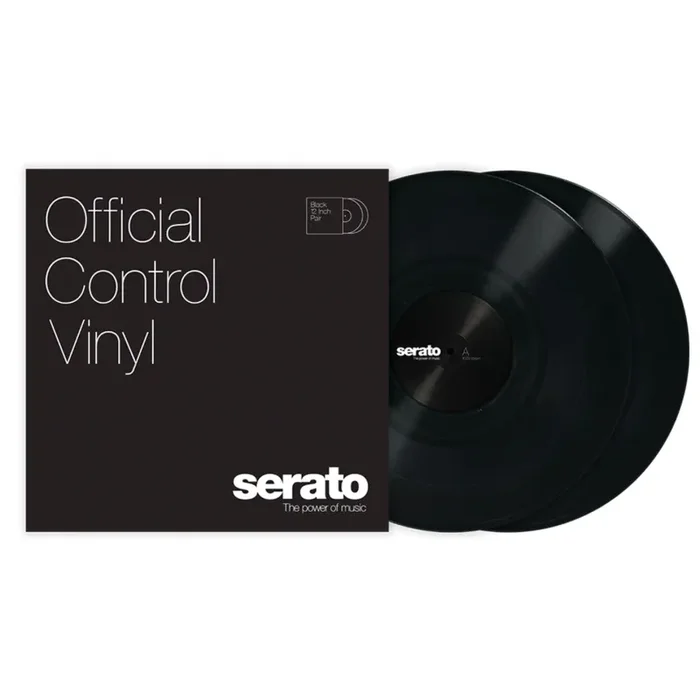 Serato: Performance Series Control Vinyl 2LP – Black Online Hot Sale