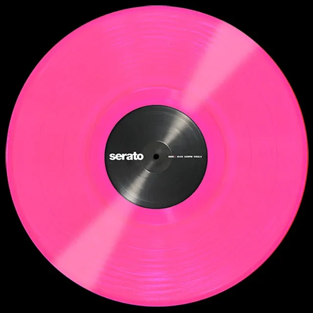 Serato: Performance Series Control Vinyl 2LP – Neon Pink Fashion