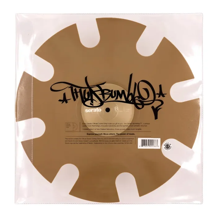 Serato X SCV-SP-064-W3 Thud Rumble Weapons of Wax 3 Guillotine Control Vinyl, Single Unit