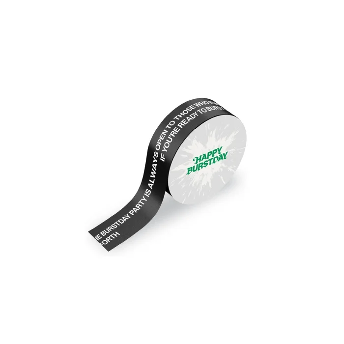 SEVENTEEN – HAPPY BURSTDAY POP-UP STORE Official MD Lettering Ribbon