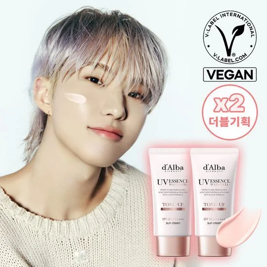 Seventeen Hoshi Pick – d’Alba Waterfull Tone up Sun Cream Duo Set
