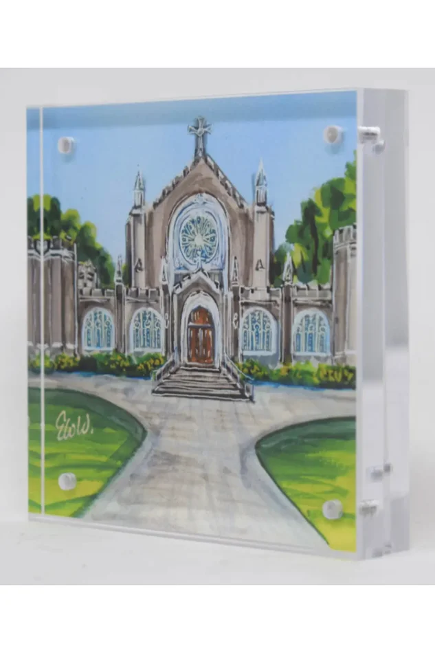 SEWANEE LANDMARK ACRYLIC BLOCK 4X4