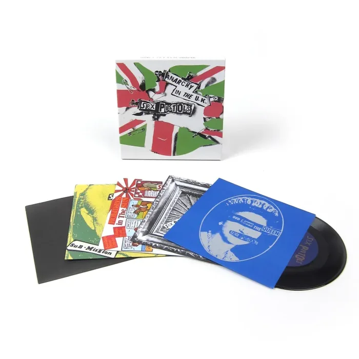 Sex Pistols: Anarchy In The U.K. – The UK & US Singles Vinyl 5×7″ Boxset (Record Store Day)