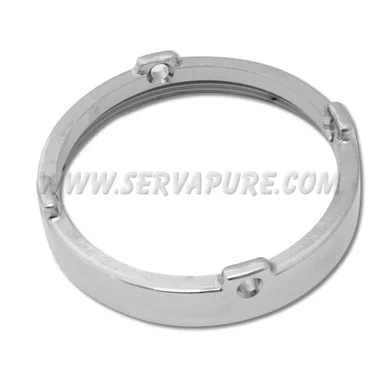 Shelco 3033-P, Replacement RHS Head Nut, Nickel Plated Brass