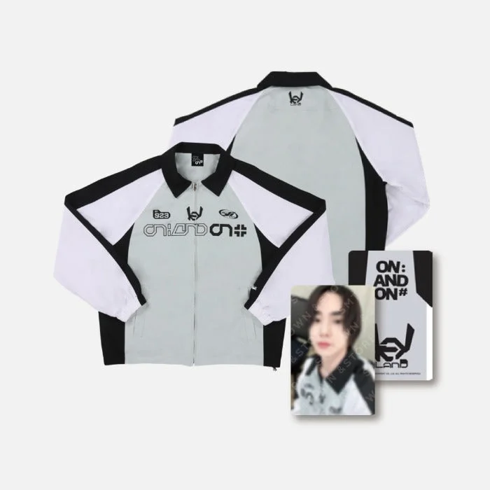 SHINee Key – On : And On # 2024 Keyland Official MD Wind Breaker + Photo Card Set