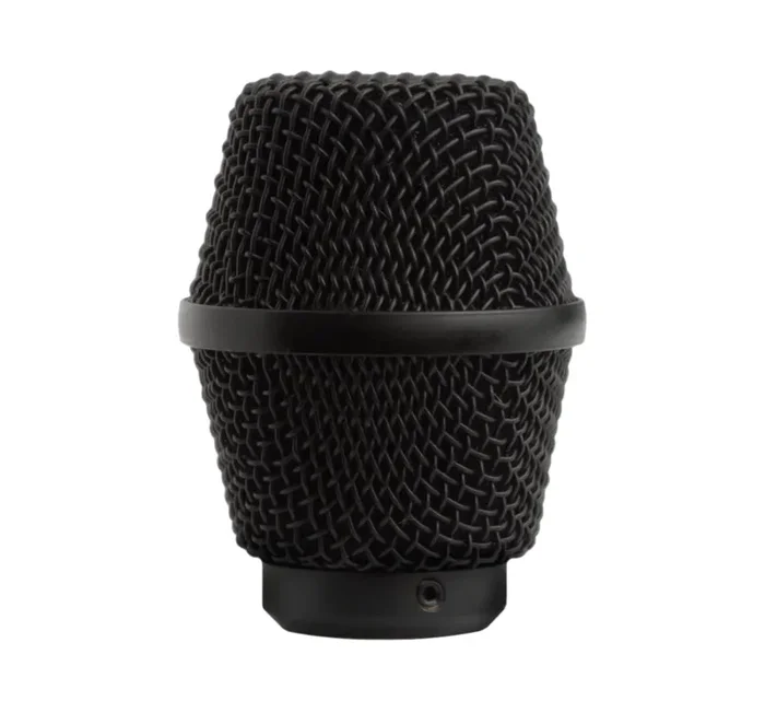 Shure A412MWS, Locking Metal Windscreen for Micro Flex Gooseneck Microphones – Black