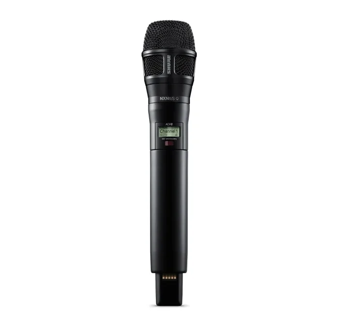 Shure ADX2/N8S Digital Handheld Wireless Microphone Transmitter with Nexadyne 8/S Supercardioid Capsule – G57: 470 to 608 + 614 to 616 MHz