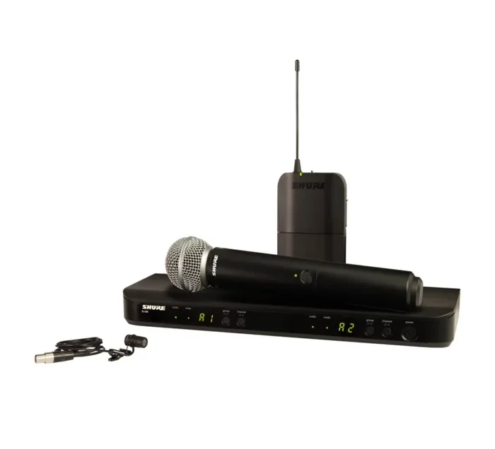 Shure BLX1288/W85 Wireless Combo System with SM58 Handheld and WL185 Lavalier Fashion