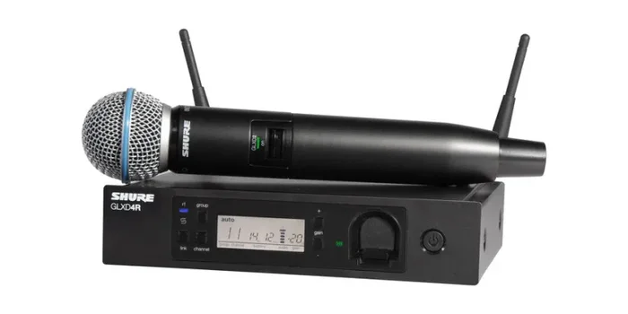 Shure GLXD24R/B58-Z2 GLXD24R VOCAL SYSTEM WITH BETA58A Online Hot Sale