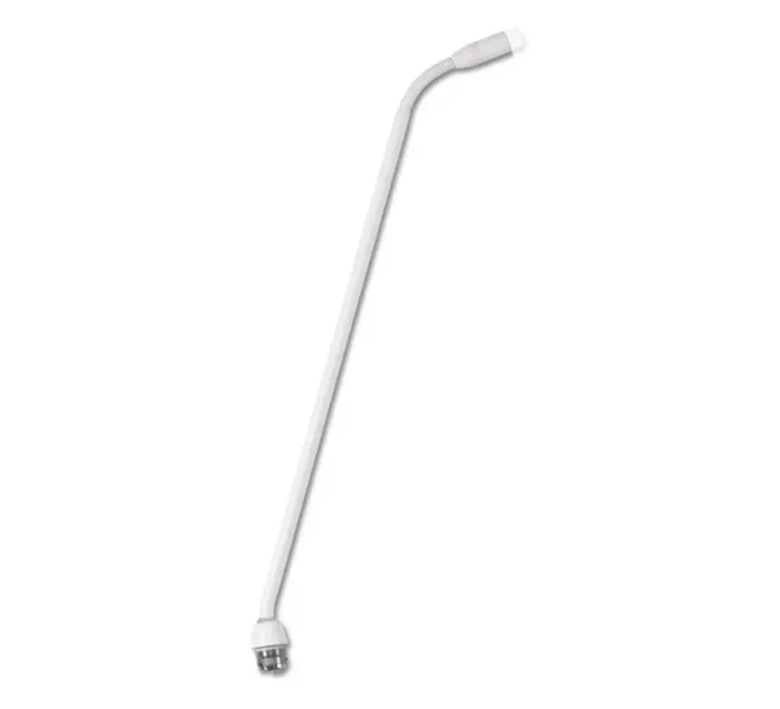 Shure MX415WRLP 15″ Dualflex Gooseneck Microphone with Red Top LED – White